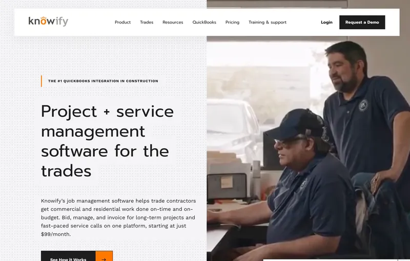 Knowify time tracking software for electrical contractors