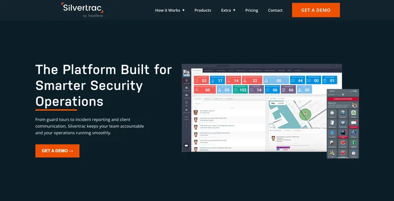 Silvertrac time tracking software for security guard companies