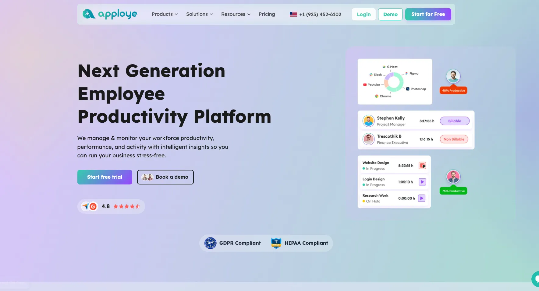 Apploye employee productivity platform