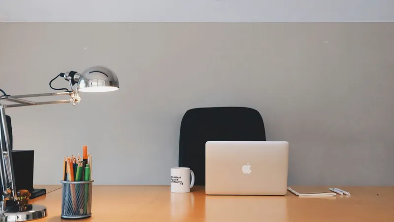 Clean and organized professional workspace for full-time employees