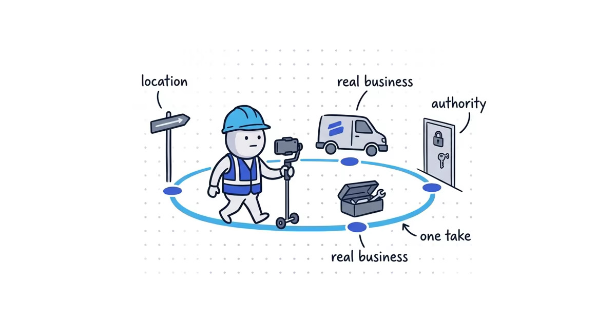 Verify a Google Business Profile with the method Google offers. Prepare evidence for location, business existence, and management authority, then diagnose and repair a rejected submission.