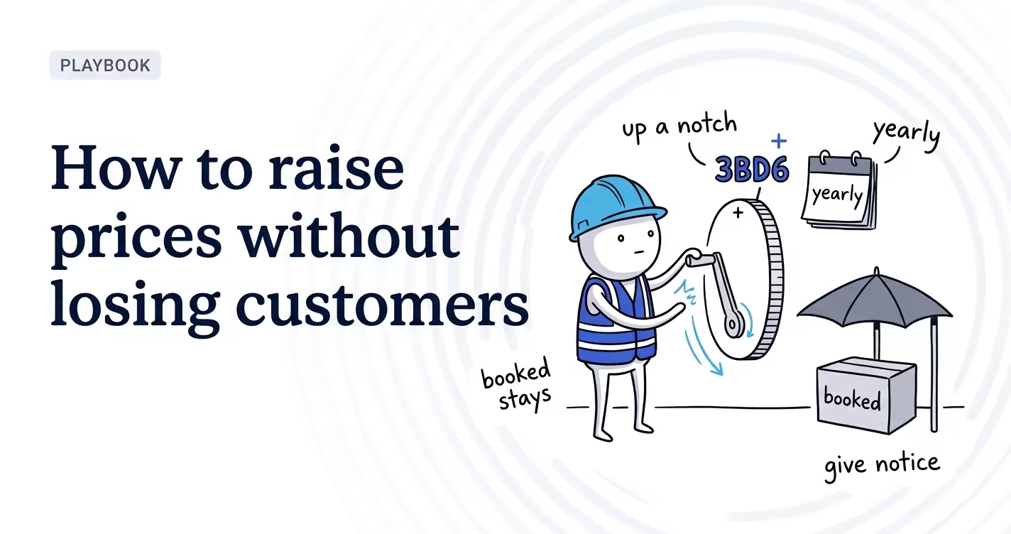 Calculate the required price, segment customers and commitments, roll the change through your team and price book, and measure margin and retention after launch.