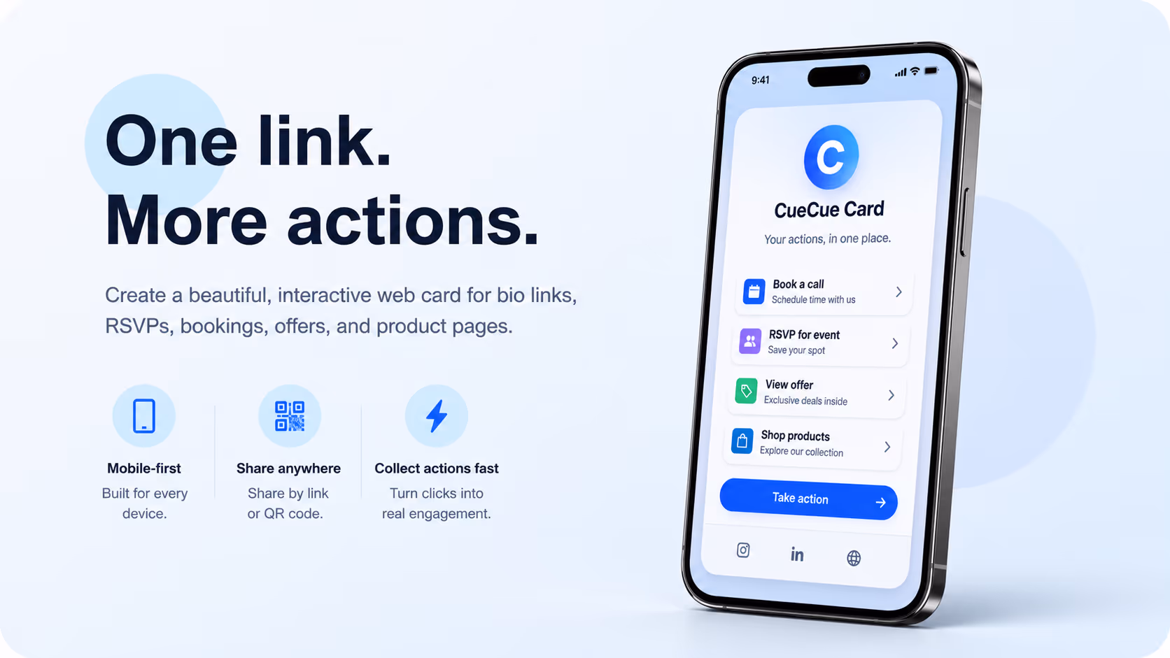 A normal link drops visitors on a page and leaves them to figure out the next step. An interactive web card does the opposite — it puts the offer, the context, and the action in one focused, mobile-first place. Here is when that beats both a link list and a full website.