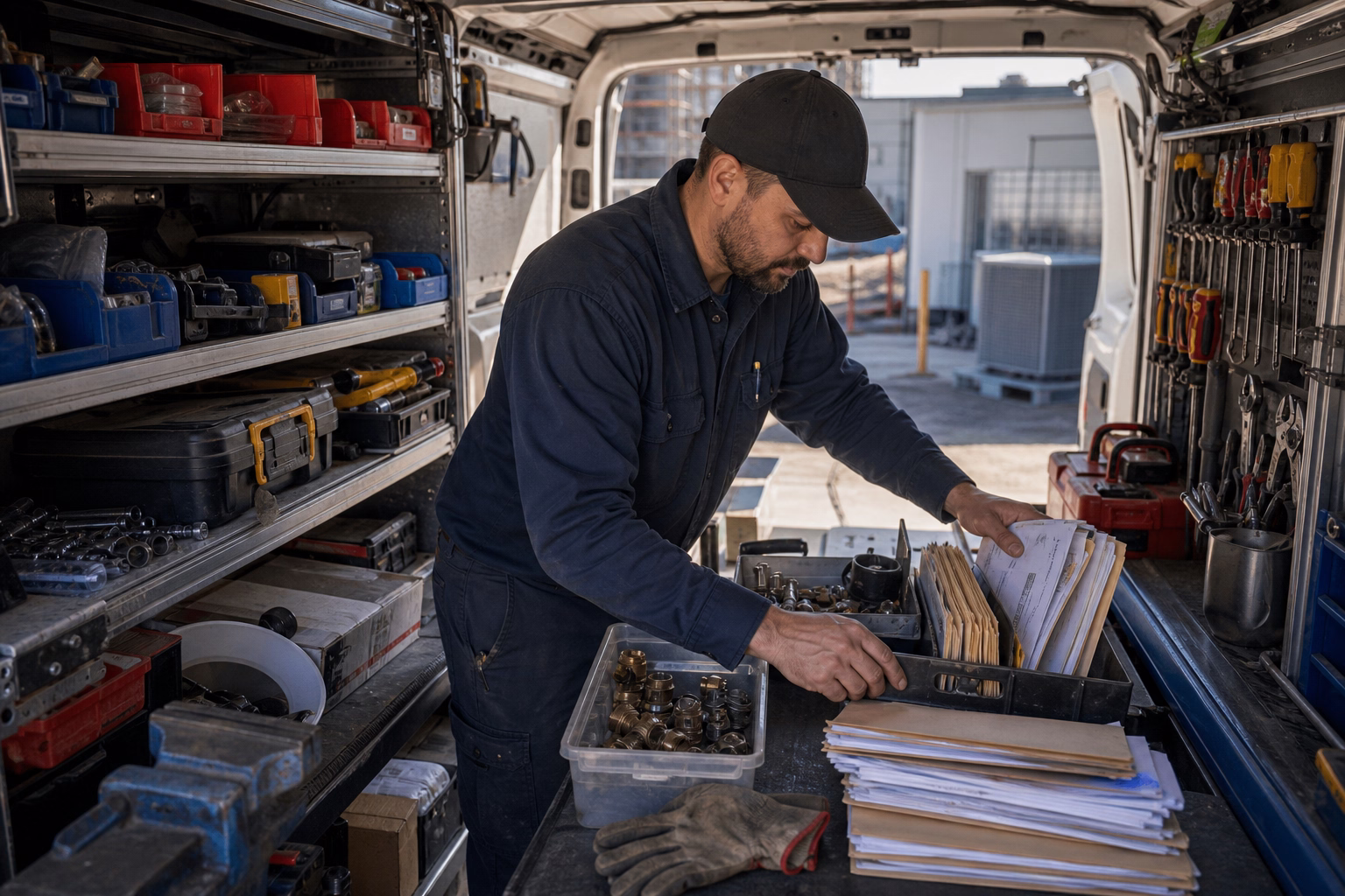 You pay a tech for a 9-hour day, but only 5 of those hours showed up on an invoice. The other 4 did not vanish — they hid in drive time, parts runs, and rework. Here is how to see where billable hours actually go.