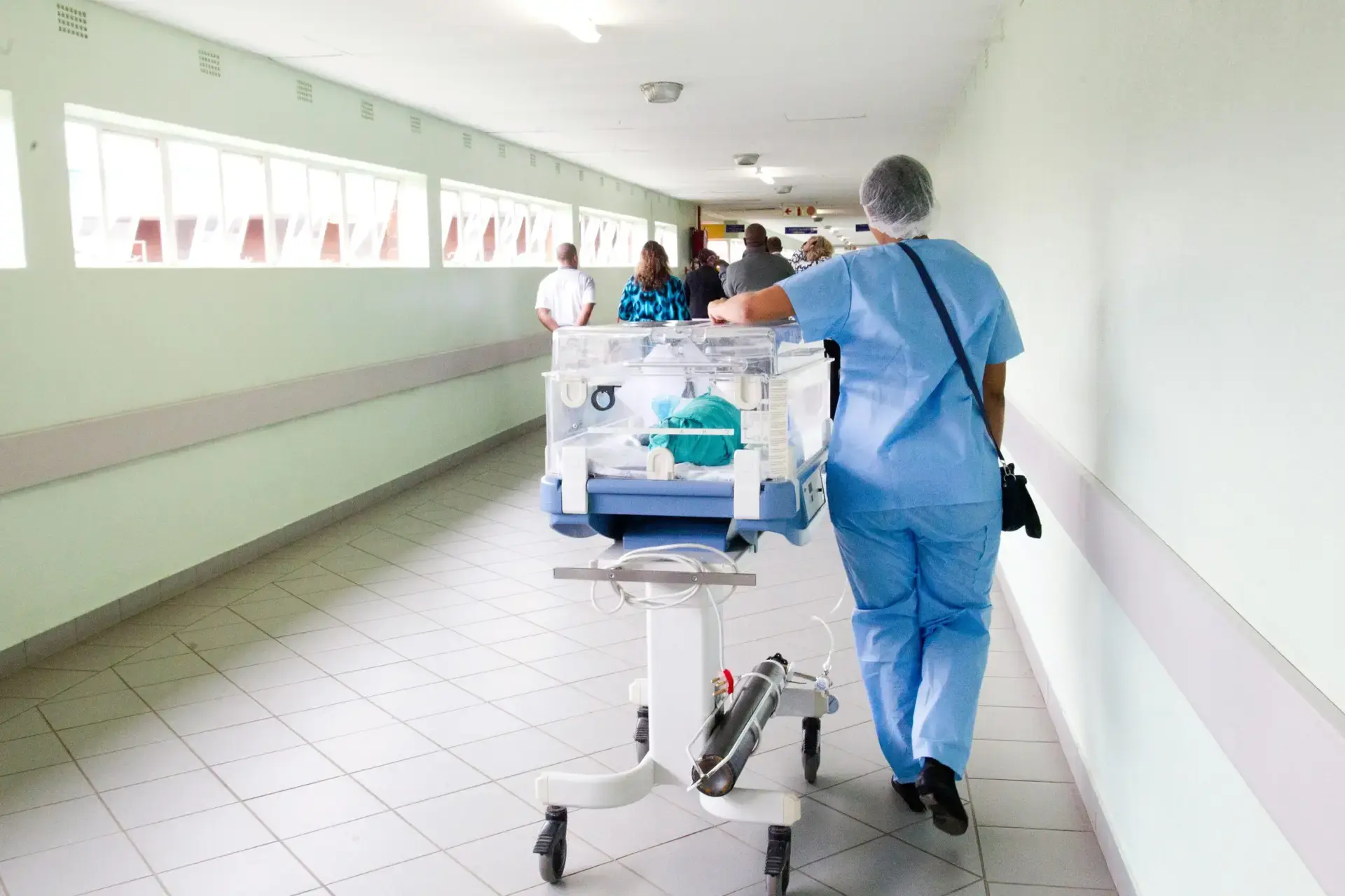 Healthcare professional reviewing ShiftFlow reports