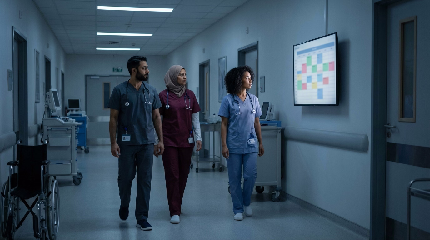 Working night shift affects 20% of adults. Learn health impacts (shift work disorder affects 1 in 5), night shift differential pay rates of 15-25%, adaptation strategies, and why 58% are dissatisfied with sleep quality.