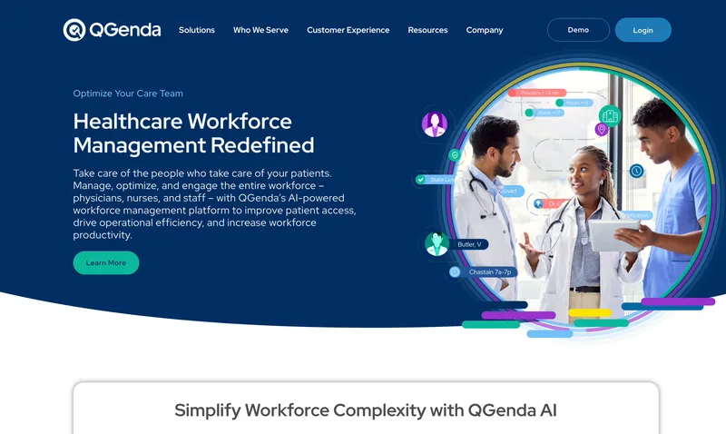 QGenda time tracking software for healthcare teams