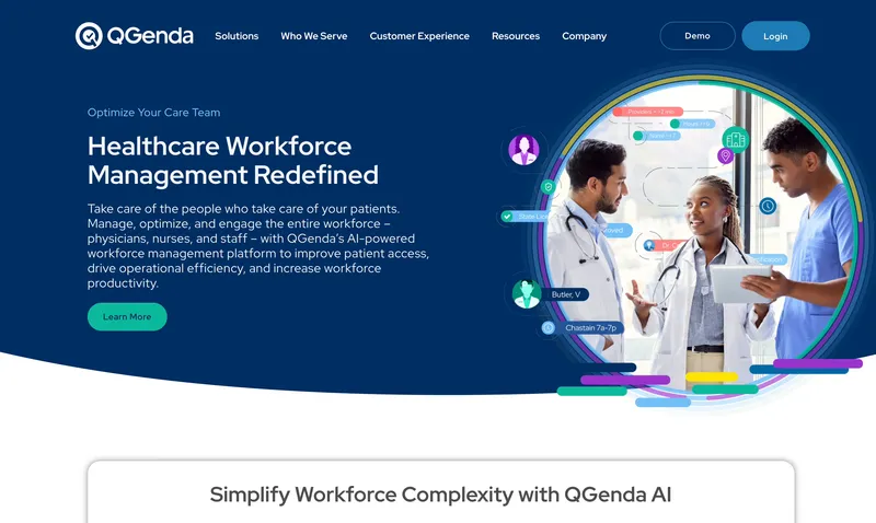 QGenda time tracking software for healthcare teams