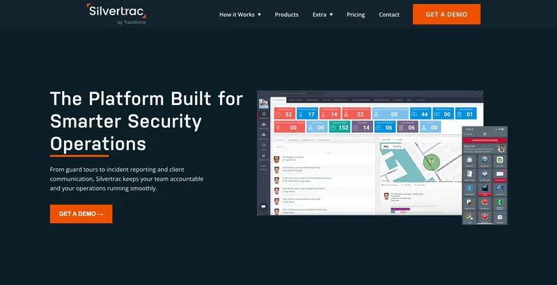 Silvertrac time tracking software for security guard companies